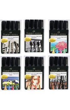 Faber Castell Pıtt Pen 4 Lü Poşet Bb ''Pastel'' 5188167120 Faber Castell Pıtt Pen 4 Lü Poşet Bb ''Pastel'' 5188167120