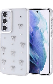 Galaxy A55 Uyumlu Kılıf Airbag Tasarımlı Simli Şeffaf Zore Kutup Kapak - Fiyonk Fiyonk Galaxy A55 Uyumlu Kılıf Airbag Tasarımlı Simli Şeffaf Zore Kutup Kapak - Fiyonk Fiyonk
