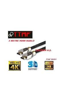TTAF 98201 HDMI KABLO 3 MT TTAF 98201 HDMI KABLO 3 MT