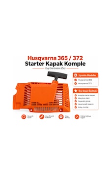 Algaride Husqvarna 365 372 Uyumlu Starter Kapak Komple Marş Mekanizmalı Motorlu Testere Çekme Starteri Yedek Parça Algaride Husqvarna 365 372 Uyumlu Starter Kapak Komple Marş Mekanizmalı Motorlu Testere Çekme Starteri Yedek Parça