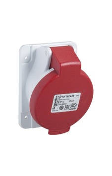 Pratika Soket - Vida - Açılı - - 3P + N + E - 380 ... 415 V Ac -