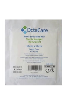 Octacare Steril Emici Spanç 2li 10 10 25 Adet