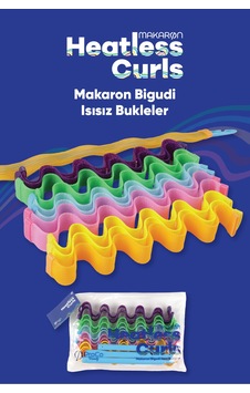 Makaron Heatless Curls - Isısız Bukleler Çantalı Bigudi Seti - Yüksek Kalite Çok Renkli Çok Renkli Makaron Heatless Curls - Isısız Bukleler Çantalı Bigudi Seti - Yüksek Kalite Çok Renkli Çok Renkli