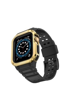 Watch 42mm Kr401 Silikon Kordon - Siyah-gold