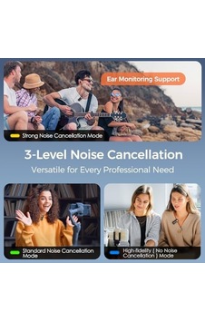 Hohem Mic-01 Kablosuz Yaka Mikrofonu, Anında Eşleştirme, Dsp Gürültü Engelleme, 20 Saat Pil Ömrü, Pc Hohem Mic-01 Kablosuz Yaka Mikrofonu, Anında Eşleştirme, Dsp Gürültü Engelleme, 20 Saat Pil Ömrü, Pc