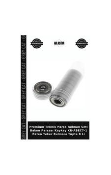 Premium Teknik Parça Rulman Seti Bakım Parçası Kaykay Kr-abec7-1 Paten Teker Rulmanı Tüpte 8 Li Diğer