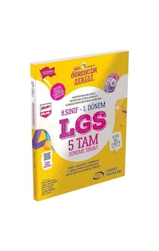 8. Sınıf LGS 1.Dönem TAM 5 Deneme Sınavı - Murat Yayınları