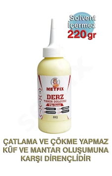 Metfix Derz Tamir Dolgusu 220gr Bej Bej Metfix Derz Tamir Dolgusu 220gr Bej Bej