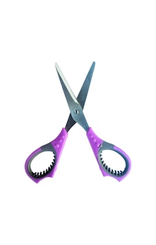 Kolay Tutmaçlı Çelik Çocuk Makası 14 Cm - Mor Kolay Tutmaçlı Çelik Çocuk Makası 14 Cm - Mor