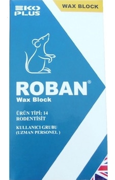 Roban Mum Block Fare Haşere Kovucu 9 Adet Roban Mum Block Fare Haşere Kovucu 9 Adet