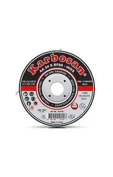 Karbosan İnox Metal Kesici İnce Taş 115 Mm Kesici 10 Adet N11.401 Karbosan İnox Metal Kesici İnce Taş 115 Mm Kesici 10 Adet N11.401