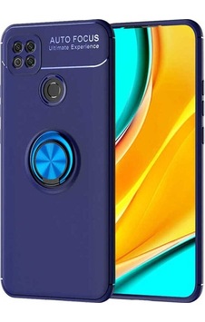 Xiaomi Redmi 9c Kılıf Zore Ravel Silikon Kapak Mavi Xiaomi Redmi 9c Kılıf Zore Ravel Silikon Kapak Mavi