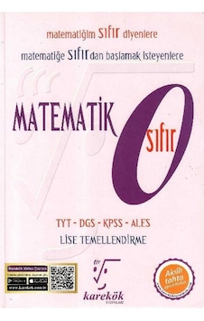 Karekök Yayıncılık Matematik Sıfır Konu Anlatım - Muharrem Duş Karekök Yayıncılık Matematik Sıfır Konu Anlatım - Muharrem Duş
