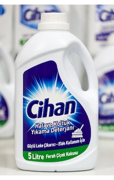 Cihan Halı Ve Koltuk Temizleyici Elde Yıkama 5 Litre Tekli Cihan Halı Ve Koltuk Temizleyici Elde Yıkama 5 Litre Tekli