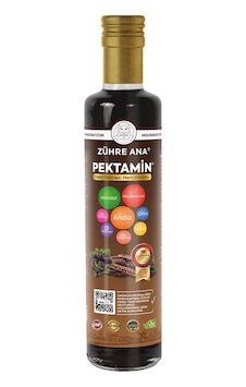 Zühre Ana Pektamin Karadut Keçiboynuzu ve Andız Pekmezi Karışımı 350 ML Zühre Ana Pektamin Karadut Keçiboynuzu ve Andız Pekmezi Karışımı 350 ML