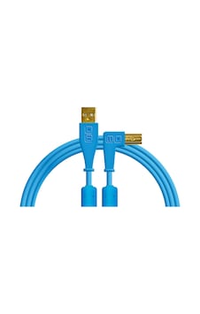 Chroma Cables Usb-a To B - 1.5mt Right Angled Blue Chroma Cables Usb-a To B - 1.5mt Right Angled Blue