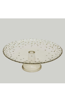 Linens Sparkle Ayaklı Tabak 28 Cm Bronz-gold Linens Sparkle Ayaklı Tabak 28 Cm Bronz-gold