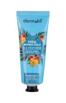 Dermokil Doğal Mango Özlü El ve Vücut Kremi 75 ML Dermokil Doğal Mango Özlü El ve Vücut Kremi 75 ML