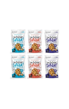 Schesir 3 Çeşit Karma Snax Dolgulu Kedi Ödül Maması 60 G X 6 Adet Schesir 3 Çeşit Karma Snax Dolgulu Kedi Ödül Maması 60 G X 6 Adet