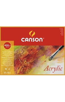 Canson Akrilik Blok 24X32Cm 400Gr 10Sf Canson Akrilik Blok 24X32Cm 400Gr 10Sf