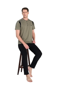 Over Sleep By Poleren Over Sleep 2360 Erkek Süprem Yazlık Takım M-l-xl-2xl Haki Over Sleep By Poleren Over Sleep 2360 Erkek Süprem Yazlık Takım M-l-xl-2xl Haki