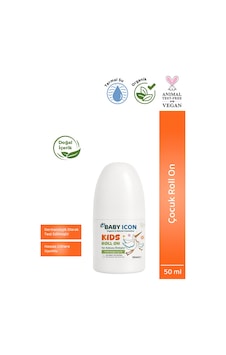 Baby İcon %100 Doğal Organik Vegan Çocuk Roll On Ter Kokusu Önleyici Leke Bırakmayan 50 Ml Termal Su Katkılı Baby İcon %100 Doğal Organik Vegan Çocuk Roll On Ter Kokusu Önleyici Leke Bırakmayan 50 Ml Termal Su Katkılı
