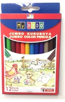 Kuruboya 12 Renk Jumbo Kuru Boya Mydido Jumbo Kuru Boya Tam Boy K Kuruboya 12 Renk Jumbo Kuru Boya Mydido Jumbo Kuru Boya Tam Boy K