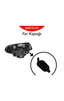 Bmw E53 X5 Uyumlu Far Kapağı Bmw E53 X5 Uyumlu Far Kapağı