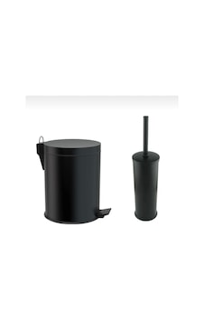 İsaoğlu Yapı Siyah Banyo Çöp Kovası Siyah Banyo Fırçası Metal Set Premium Siyah Kova Fırça Siyah İsaoğlu Yapı Siyah Banyo Çöp Kovası Siyah Banyo Fırçası Metal Set Premium Siyah Kova Fırça Siyah