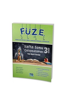 3. Sınıf Füze Hafta Sonu Çalışmalarım Yeni Nesil Sorular / Tandem Yayınları / 9786257194377 3. Sınıf Füze Hafta Sonu Çalışmalarım Yeni Nesil Sorular / Tandem Yayınları / 9786257194377