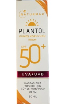Naturmax Plantol Güneş Koruyucu Hassas Ciltler Spf50 50 Ml