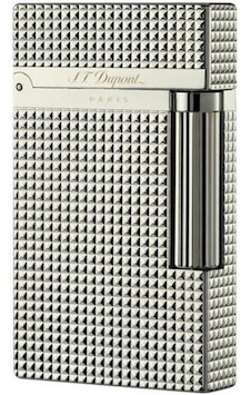 16184 St Dupont Silver Diamond Head Çakmak 16184 16184 16184 St Dupont Silver Diamond Head Çakmak 16184 16184