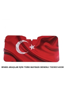 Güneşlik Ön Cam Karton 70x140cm Türk Bayrağı Desenli 1 Güneşlik Ön Cam Karton 70x140cm Türk Bayrağı Desenli 1