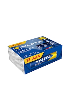 Longlife Power Aaa Alkalin İnce Kalem Pil, Lr03, 1,5v, 12'li Paket Longlife Power Aaa Alkalin İnce Kalem Pil, Lr03, 1,5v, 12'li Paket