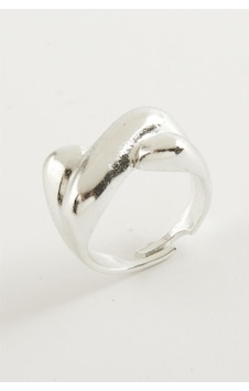 Zenviac456 Oval Metal Yüzük Zenviac45678 Gümüş Rengi 41182094 Zenviac456 Oval Metal Yüzük Zenviac45678 Gümüş Rengi 41182094