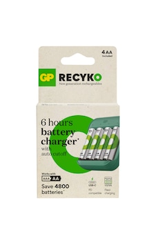 Gp Batteries B423 Usb Pil Şarj Cihazı 4 Adet 2600 Aa Kalem Pilli Set