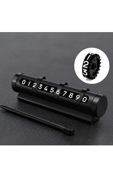 Park-tel Numaratik Lüks Çevirmeli Metal Torpido Yapıştırmalı Siyah 1 Park-tel Numaratik Lüks Çevirmeli Metal Torpido Yapıştırmalı Siyah 1