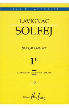 Lavignac Solfej Şan Çalışmaları 1C