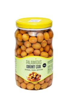 Edremit Yeşil Çizik Zeytin 1000 Gr - Doğal Fermente Yeni Hasat L Boy Edremit Yeşil Çizik Zeytin 1000 Gr - Doğal Fermente Yeni Hasat L Boy