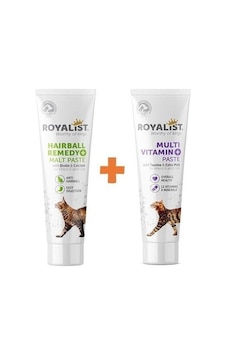 Royalist Anti-hairball + Multi Vitamin Pasta 100 Gr + 100 Gr