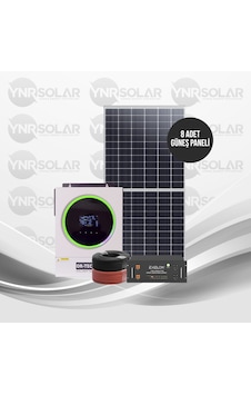 Ynr Solar 5600w Lityum Akülü Set Ynr Solar 5600w Lityum Akülü Set
