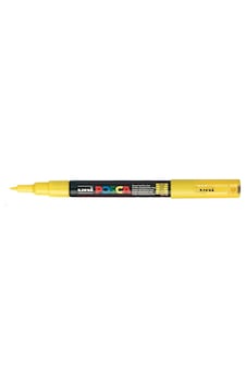 Uni Posca Pc-1M Boyama Markörü 0.7 Mm Sarı Pc-1M Red