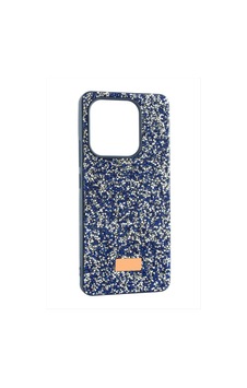 Apple iPhone Uyumlu 15 Pro Taşlı Kapak Kılıf Mavi Apple iPhone Uyumlu 15 Pro Taşlı Kapak Kılıf Mavi