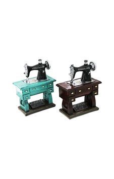 Kitaplık Objesi Para Biriktirme Dikiş Makinesi Tasarımlı Vintage Dekoratif Biblo Tasarım Kumbara Kitaplık Objesi Para Biriktirme Dikiş Makinesi Tasarımlı Vintage Dekoratif Biblo Tasarım Kumbara