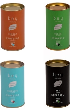 Bey Coffee Roastery Tanışma Paketi Nespresso Uyumlu Aluminyum Kapsül Kahve Seti 4 x 10'lu