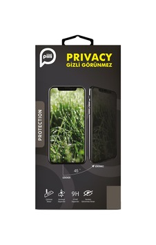 Piili Apple iPhone Uyumlu  15 Pro Max Hayalet Privacy Ekran Koruyucu 41526337