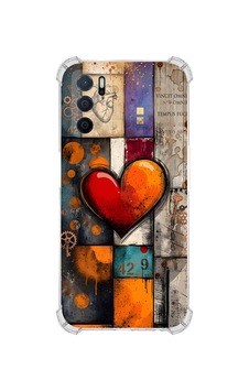 Printify Oppo A16 İle Uyumlu Düşlerin Dansı Serisi Zamanın Kalbi Tasarımlı Uv Baskılı Köşe Korumalı Antişok Kılıf Şeffaf Printify Oppo A16 İle Uyumlu Düşlerin Dansı Serisi Zamanın Kalbi Tasarımlı Uv Baskılı Köşe Korumalı Antişok Kılıf Şeffaf