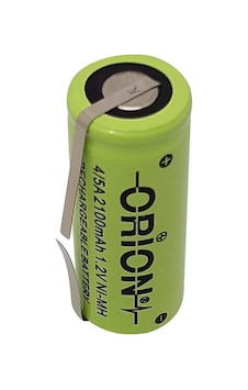 Orion 1.2v 4/5A 17 MM 43 MM Ölçüleriinde Şarjlı Diş Fırçası Pili