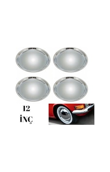 Jant Kapağı Takımı Krom 12 İnç Tüm Jantlar İle Uyumlu Tekerlek Göbeği Koruyucu 4 Parça Glz02702390 Jant Kapağı Takımı Krom 12 İnç Tüm Jantlar İle Uyumlu Tekerlek Göbeği Koruyucu 4 Parça Glz02702390