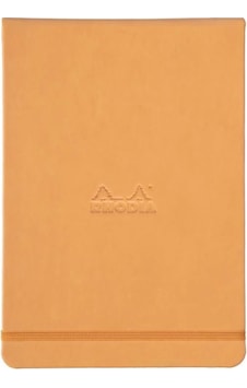 Rhodıa 148 210 Mm A-5 Çizgisiz Rhodıa Defter, Turuncu Sert Kapak Çok Renkli